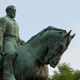 The statue of Confederate Gen. Robert E. Lee at Emancipation Park in Charlottesville, Va. (Cliff Owen/AP Photo)